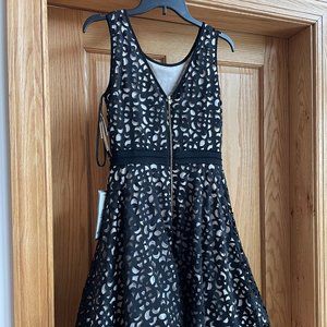 Black and white Cocktail dress